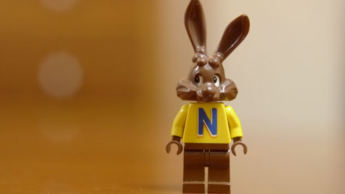 NAOのLEGO 28 Nesquik Rabbit - Sawada Studio Blog